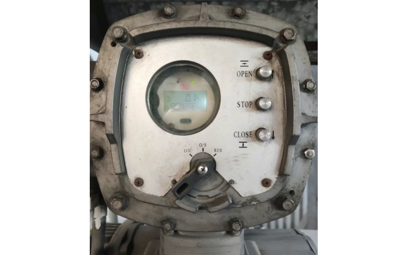 电动执行机构无法设置手动现场调节